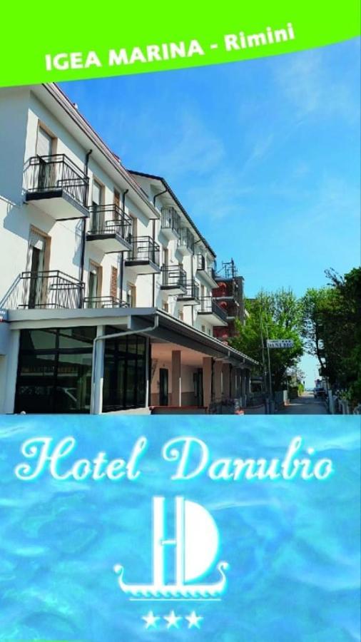 Hotel Danubio Bellaria-Igea Marina Exteriér fotografie